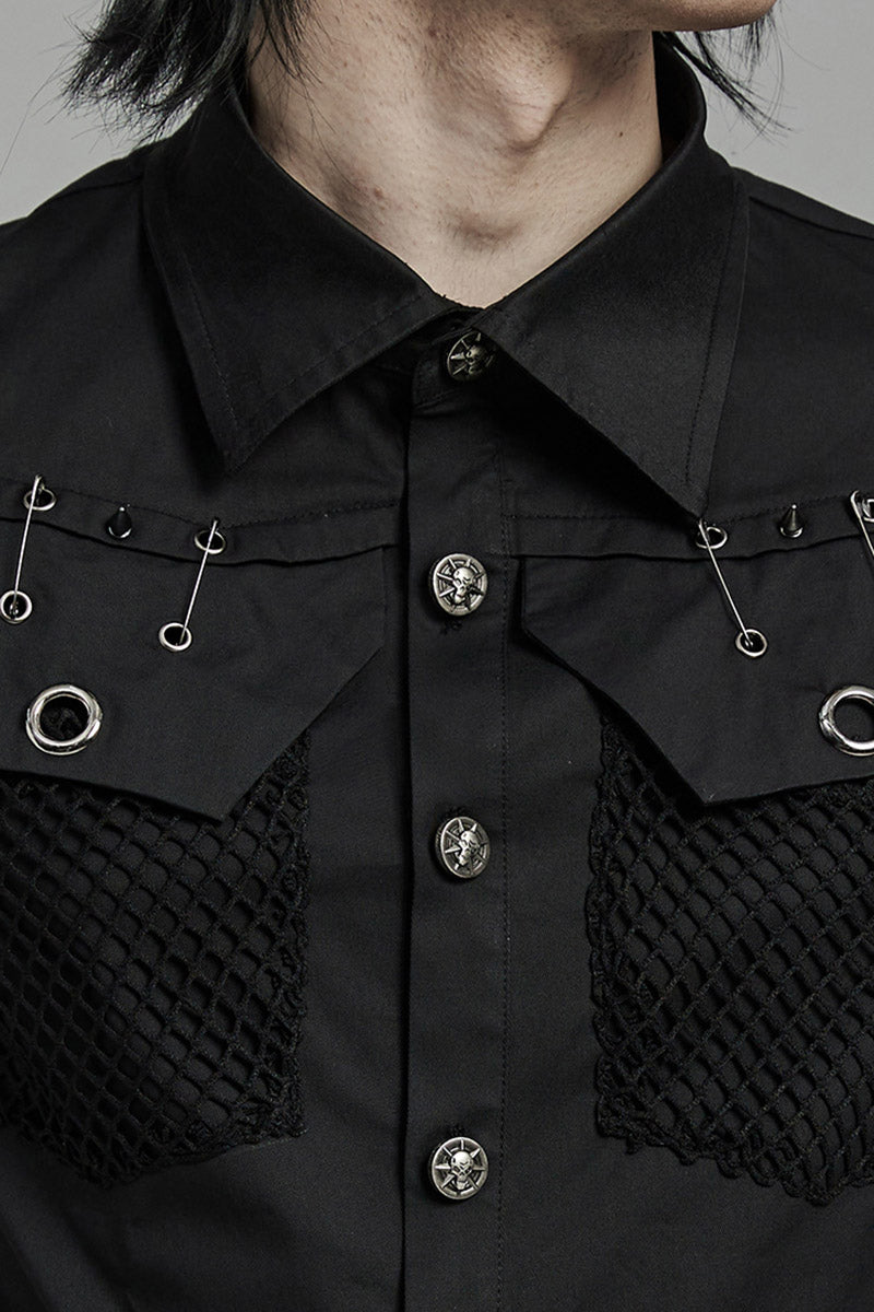 mens goth shirt