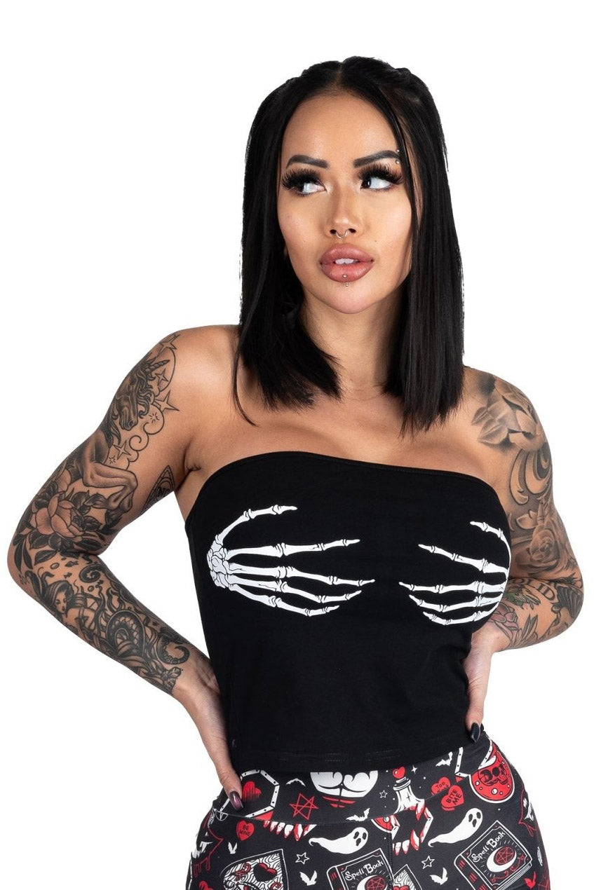 gothic tube top