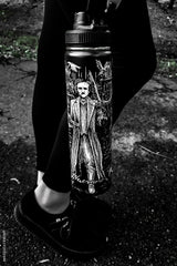 steampunk stainless steel water bottle