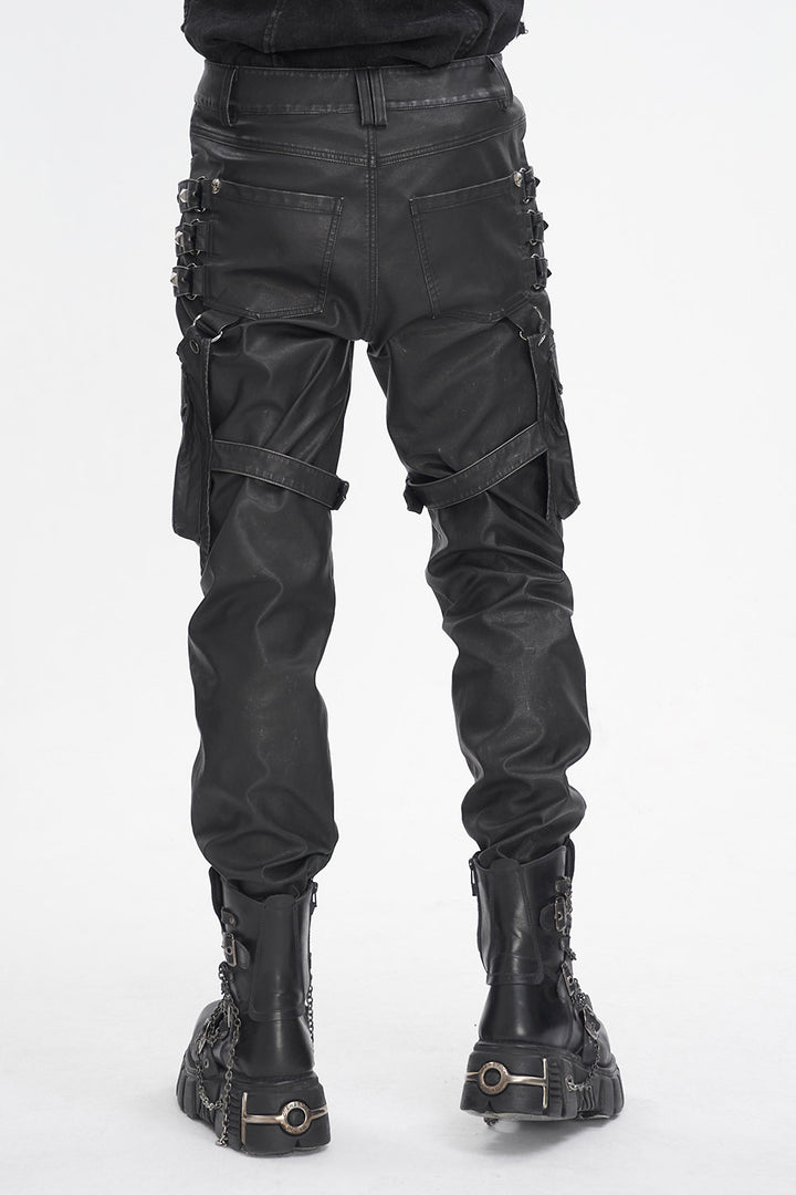 military goth pants for men