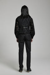 mens gothic renaissance vest waistcoat 