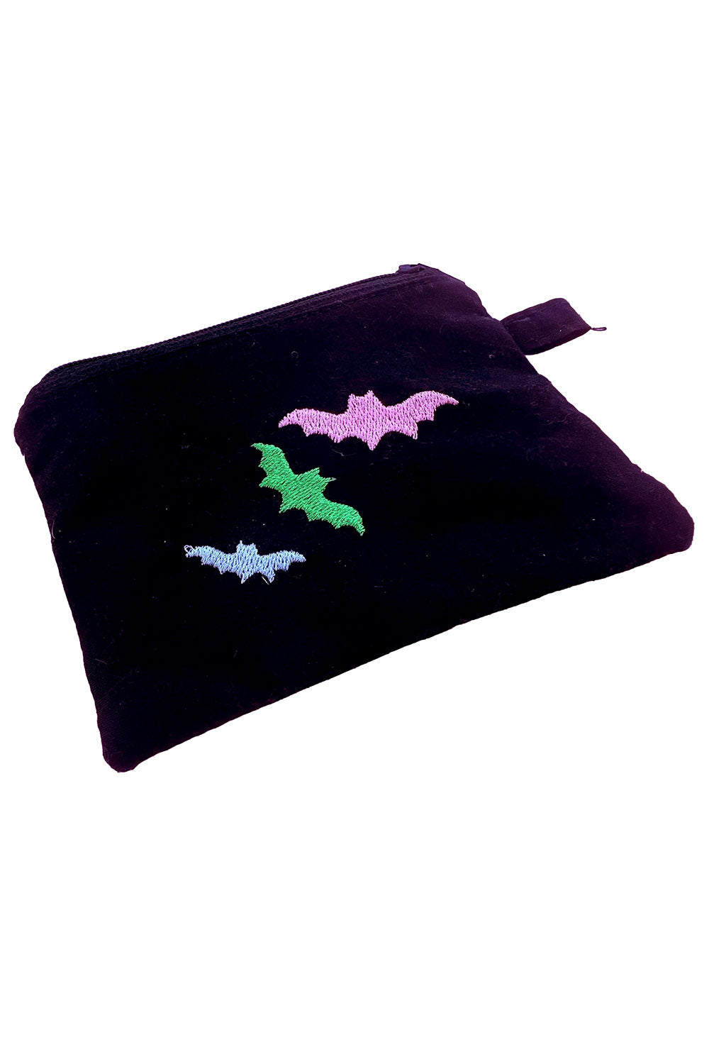 gurokawa embroidered bat wallet