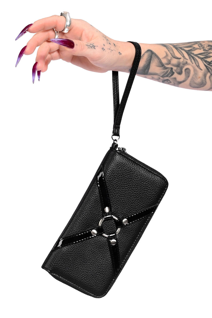 goth long wallet with o ring