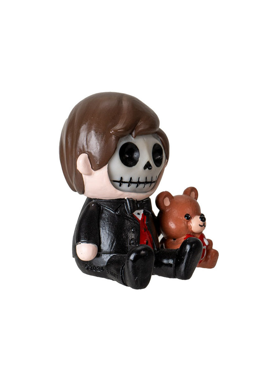 goth wedding groom furrybones statue