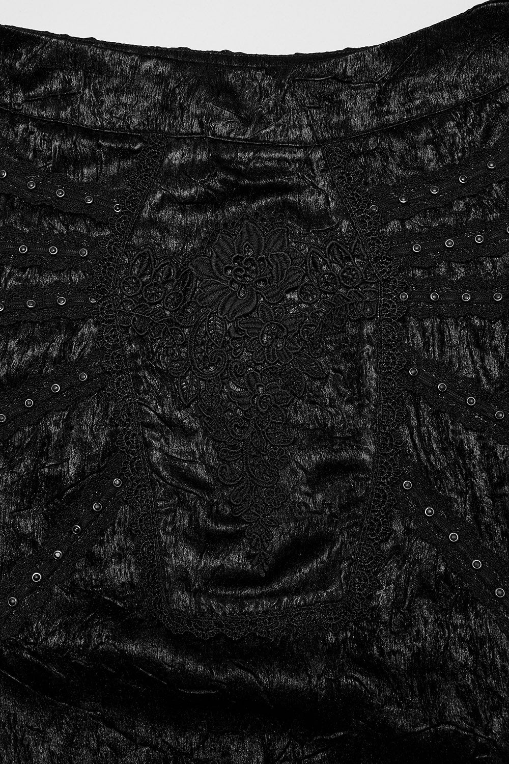 womens embroidered coffin gothic skirt