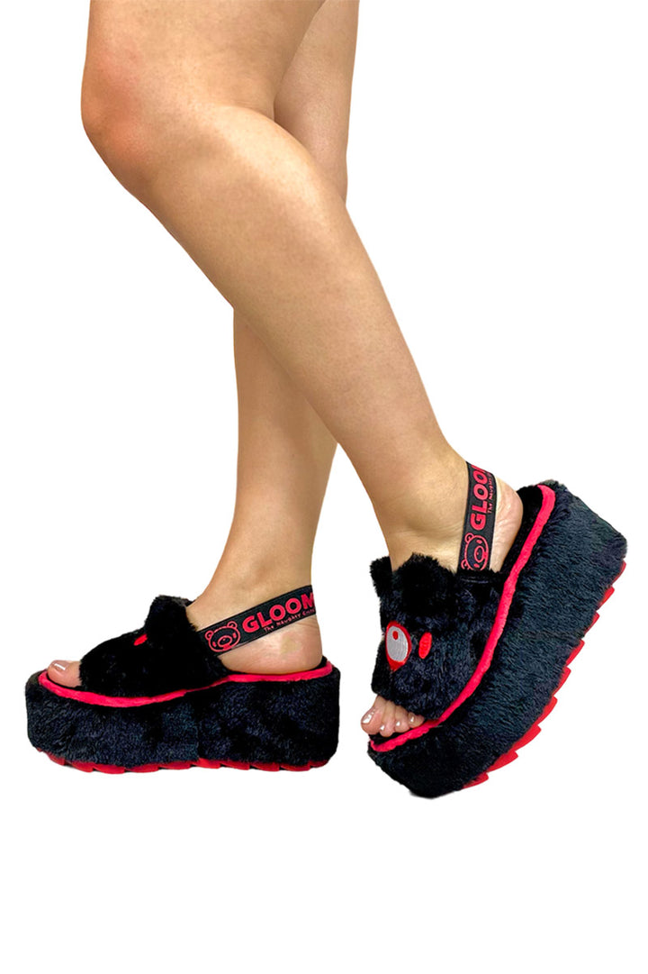 creepy cute e-girl platform sandals