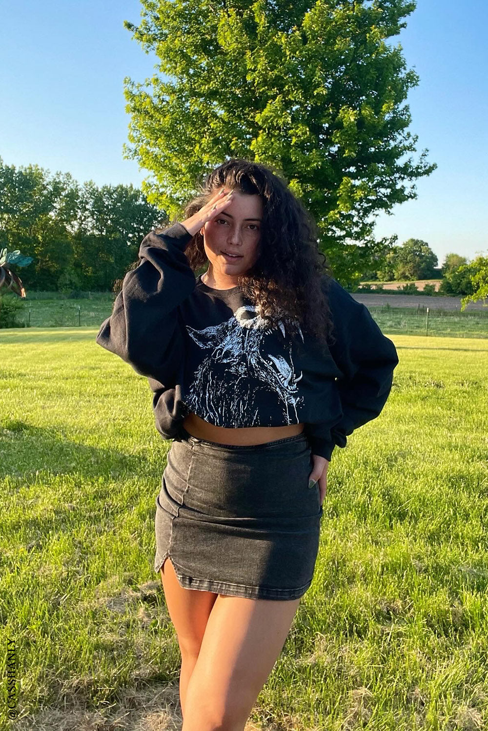 Sudadera con licántropo