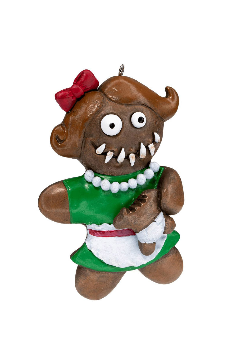 scary horror gingerbread ornament 