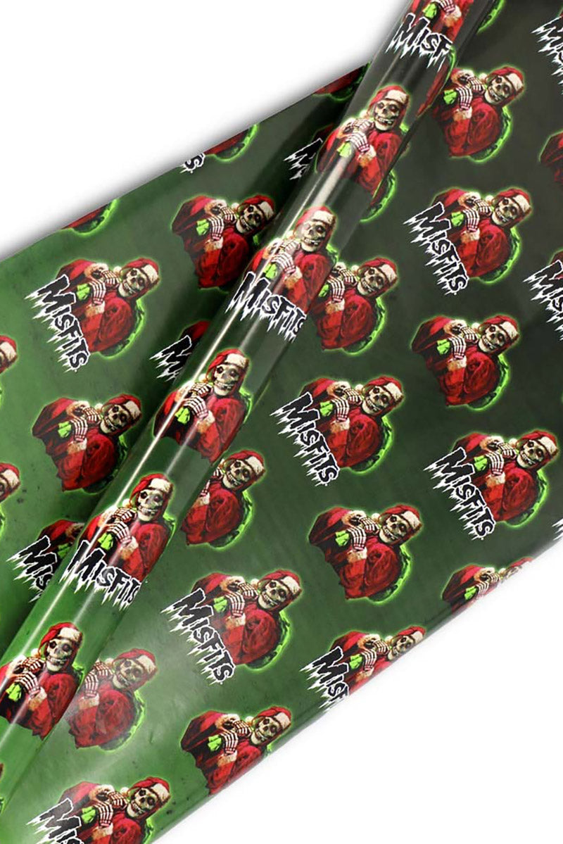 punk wrapping paper for christmas gifts