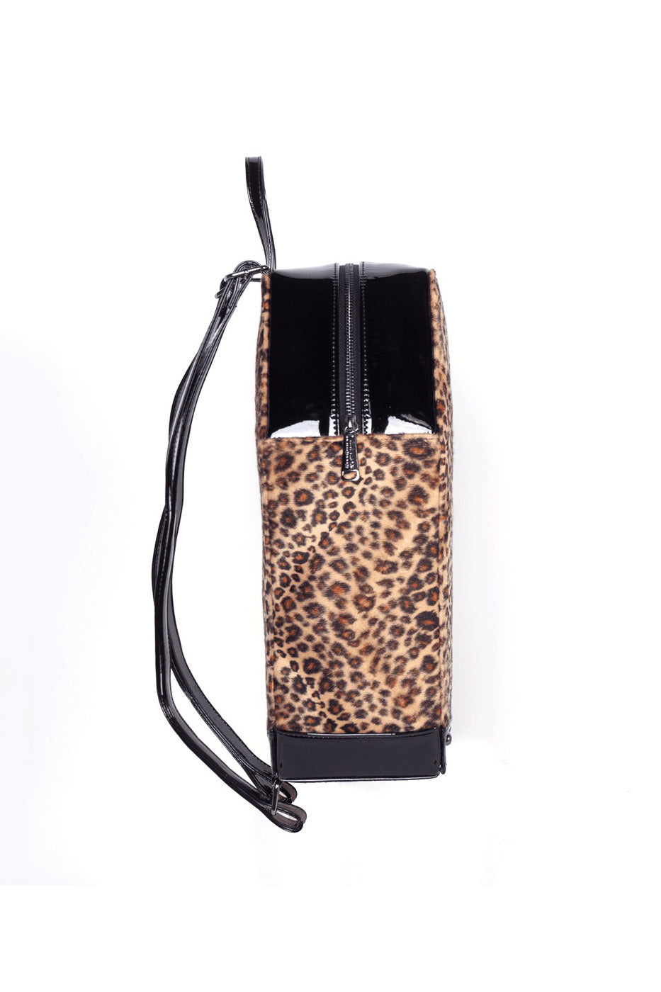 leopard coffin rock rebel bag