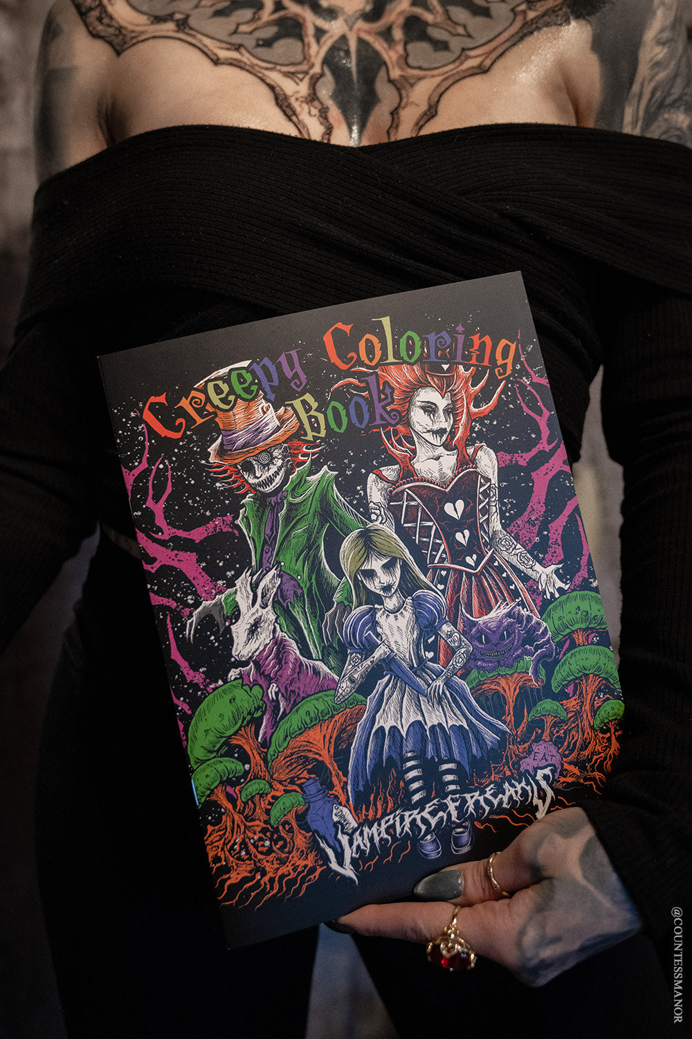 Creepy Coloring Book