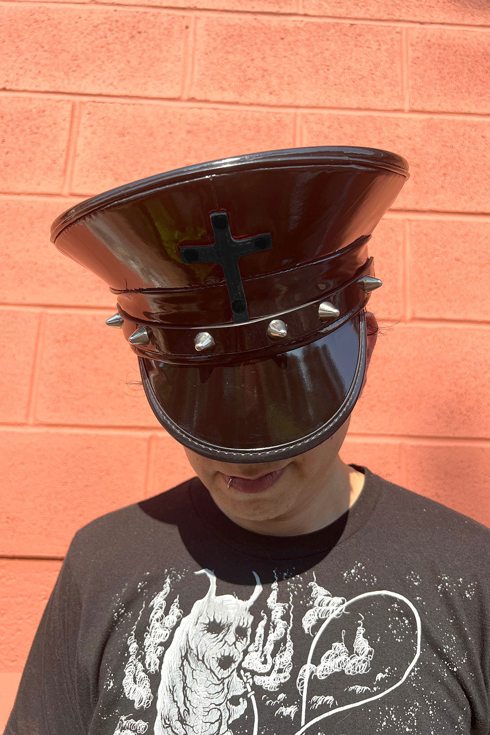 Spiked Captain Hat [BLACK CROSS]