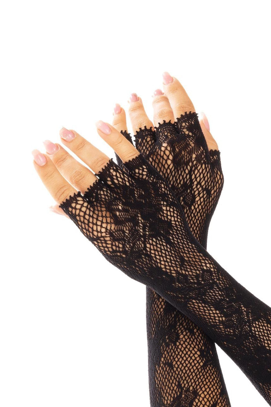 opera trad goth gloves