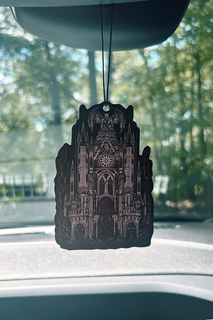 gothic church air freshener