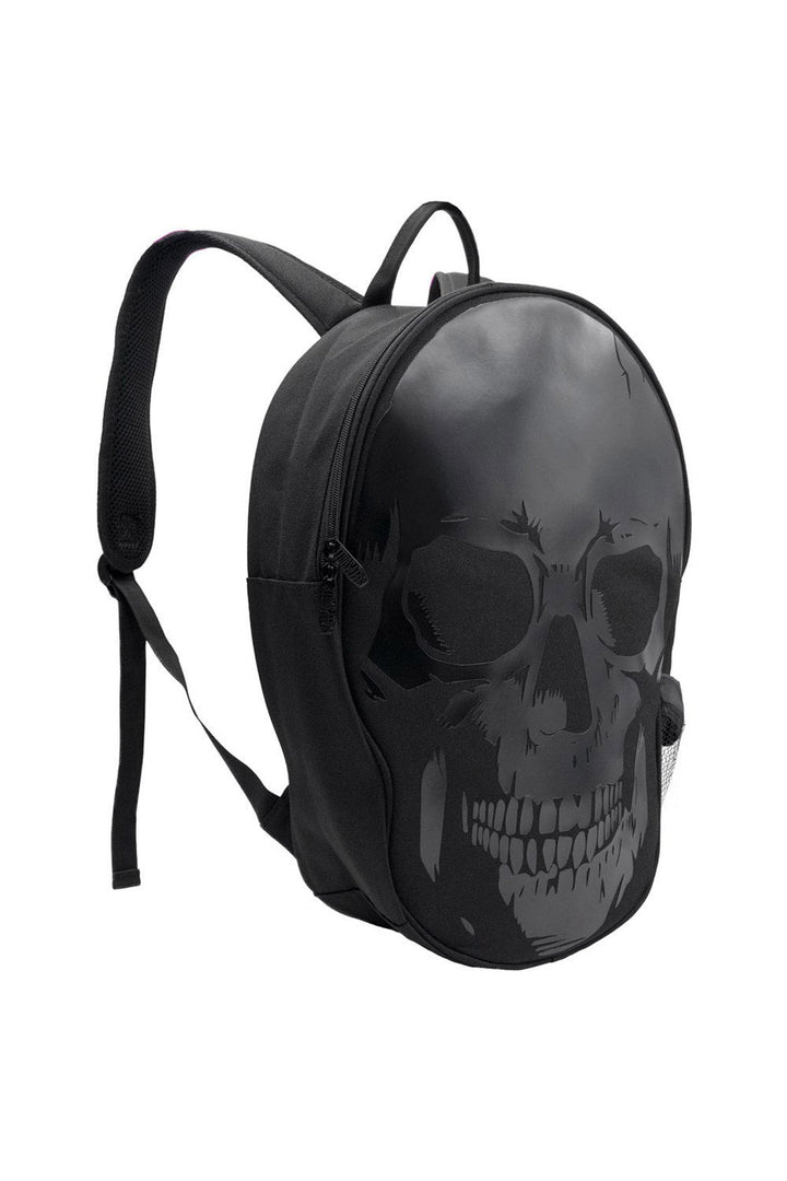 horror punk black backpack