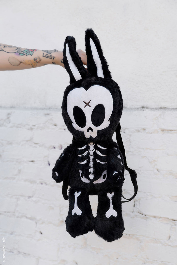 skeleton bunny rabbit backpack