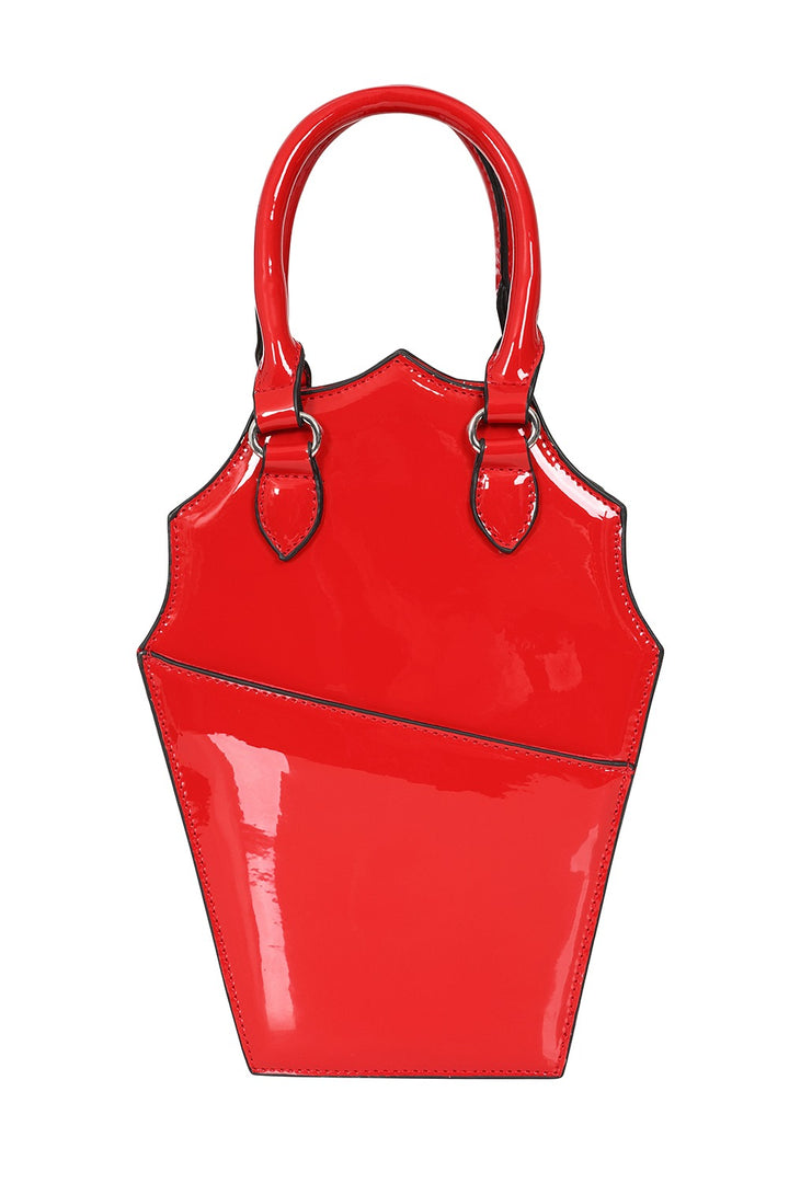 red rockabilly shoulder bag 