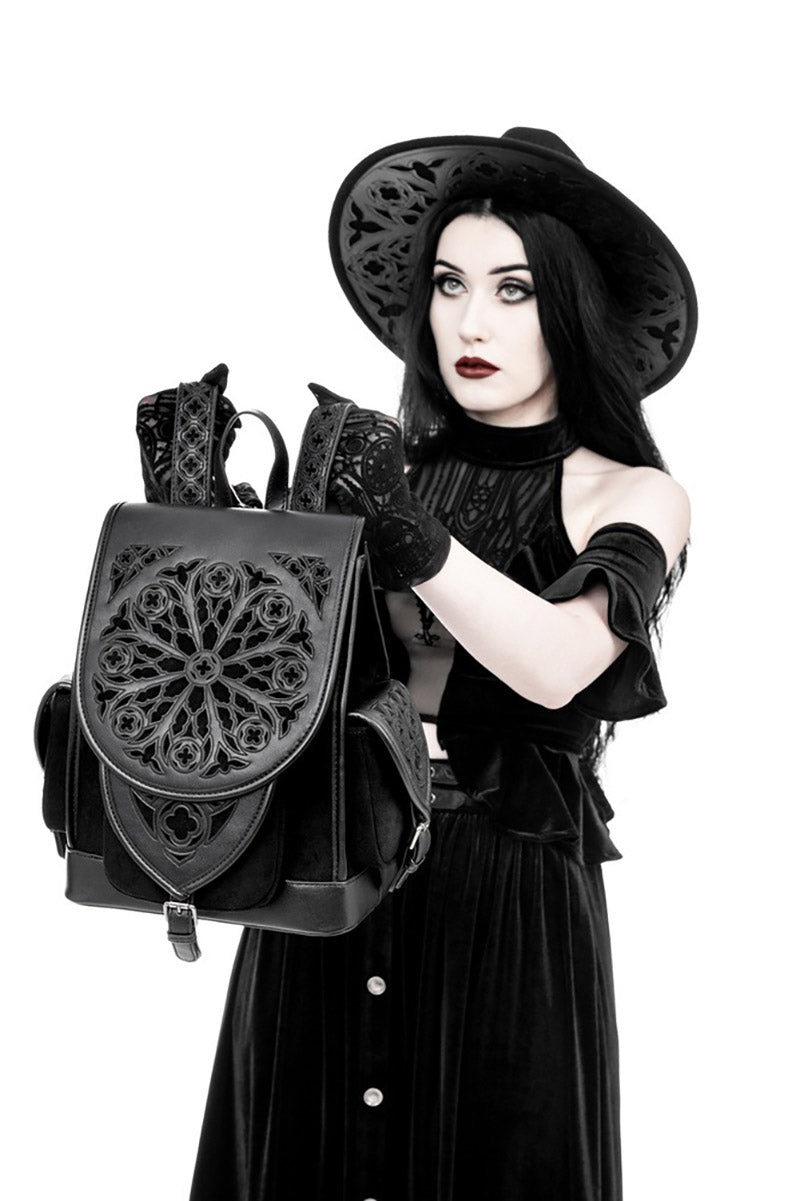 witchy black restyle backpack