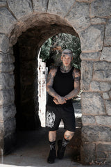 mens gothic jersey shorts 