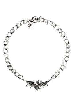 Bat Thick Chain Necklace