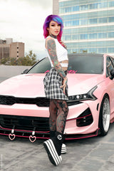 black fishnet bat stockings 