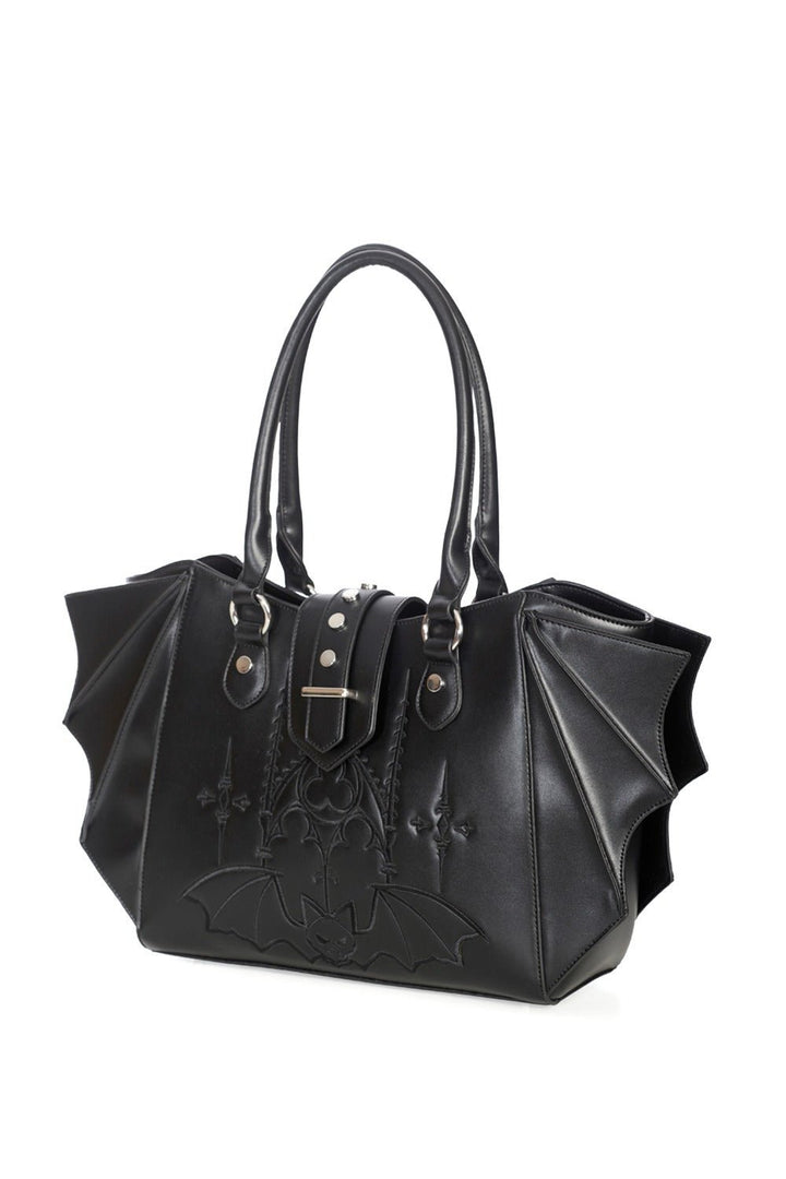 Gothic Bat Tote Bag - bags & wallets - VampireFreaks - Banned Apparel / Lost Queen