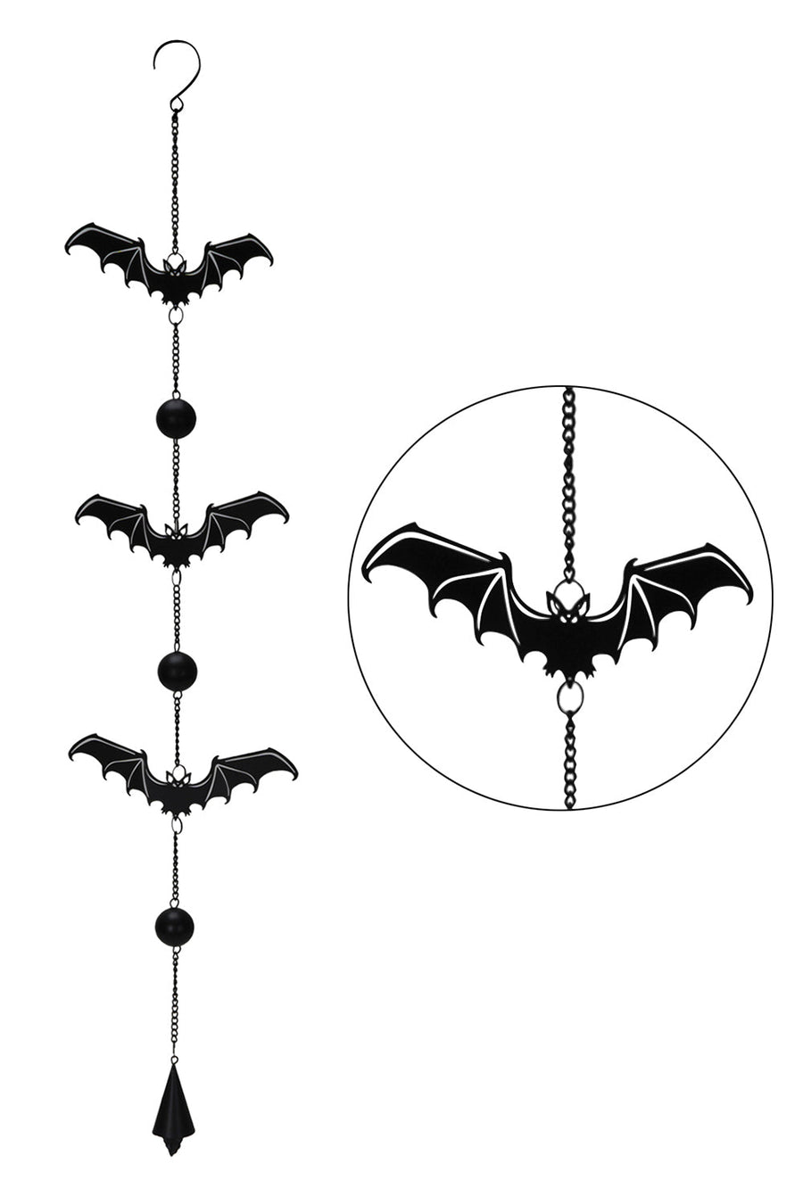 Gothic Bats Hanging Decoration - housewares - VampireFreaks - Alchemy