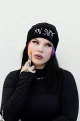 Eres un asco, gorro