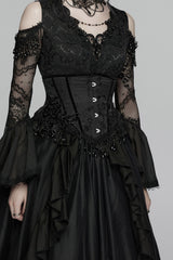 underbust gothic corset 
