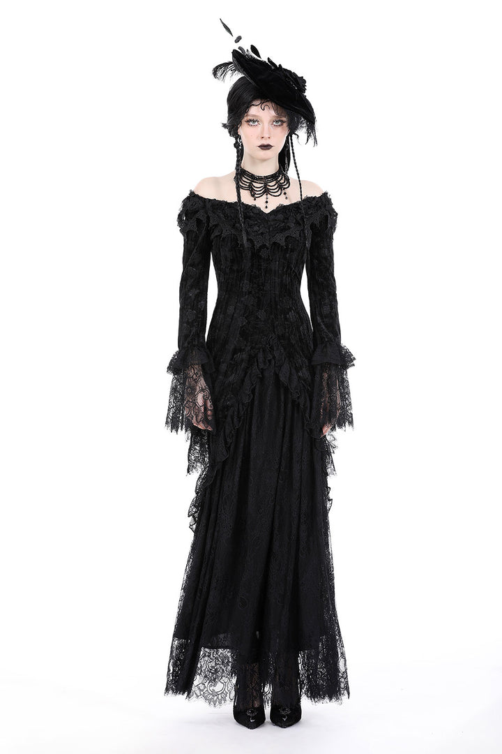 gothic black dress