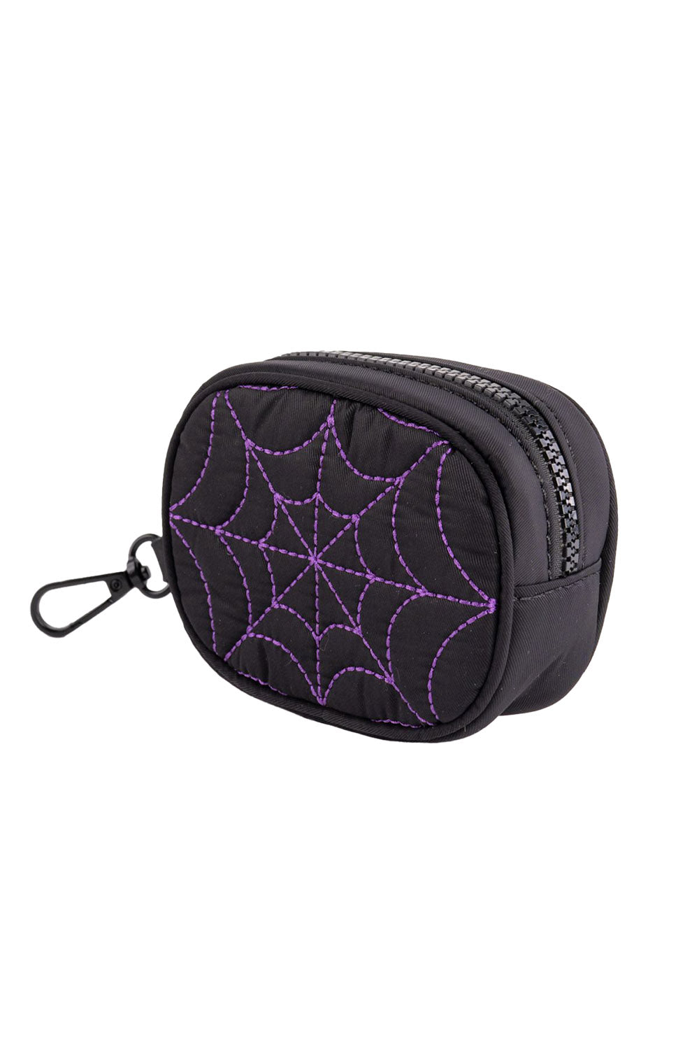 nylon spider wallet bag charm