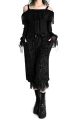 black velvet bloomers
