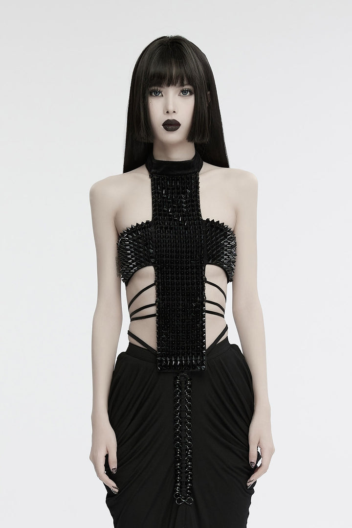 goth clubbing top