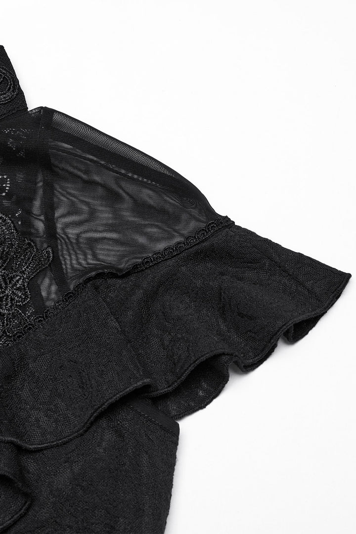 ruffled blouse by punk rave 