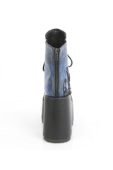 cemetery chunky platform ankle boots by demonia 