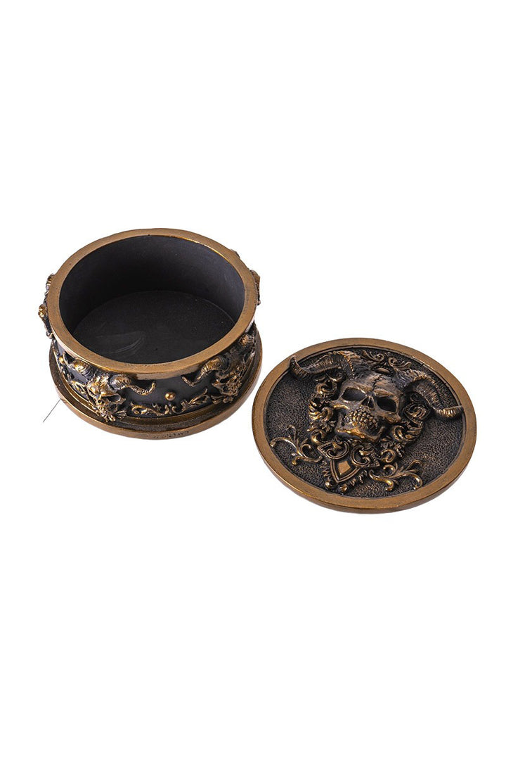 goth ornate jewelry trinket box 