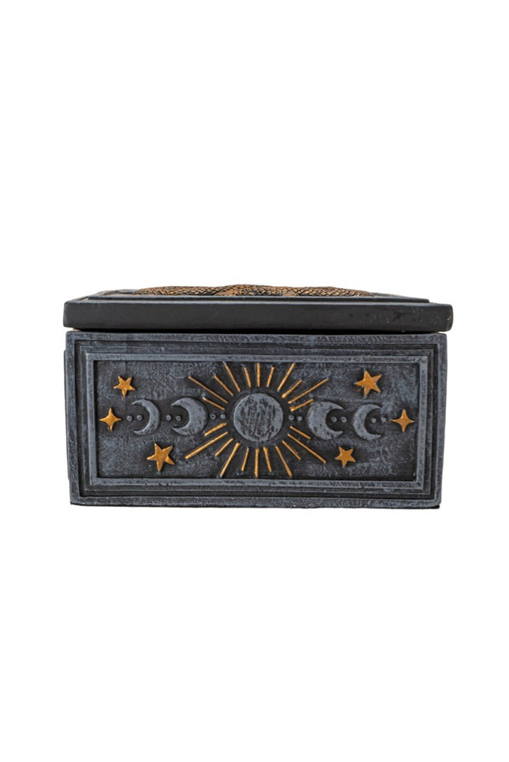 mystical gothic polyresin box