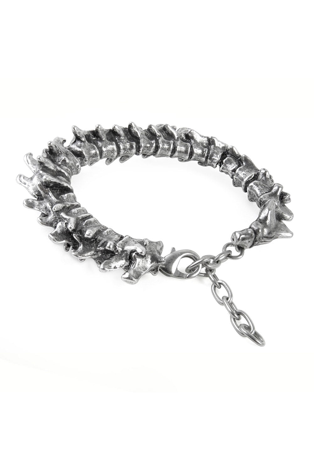 heavy metal mens skeleton bracelet 