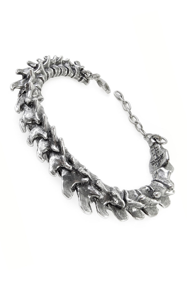 gothic skeleton spine cuff bracelet for unisex 