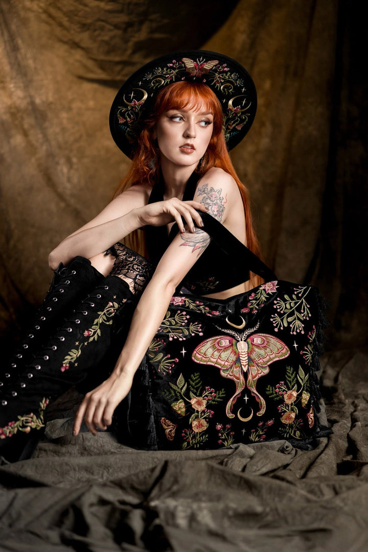 dark fantasy fairytale hat made of wool