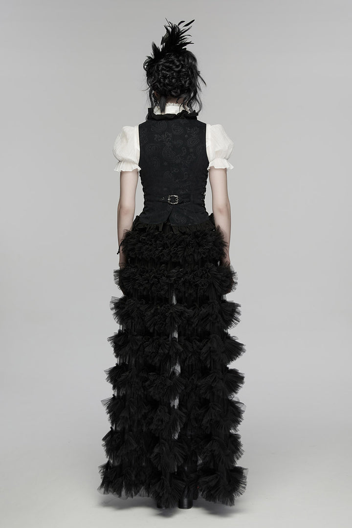 romantic goth waistcoat