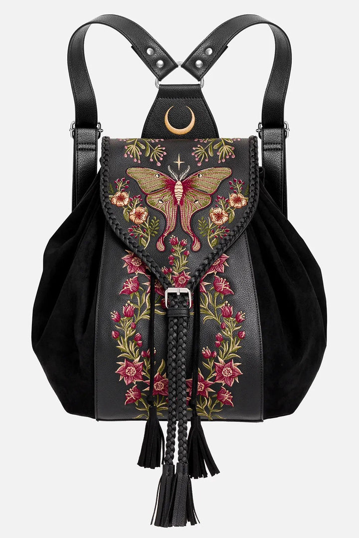dark cottagecore backpack