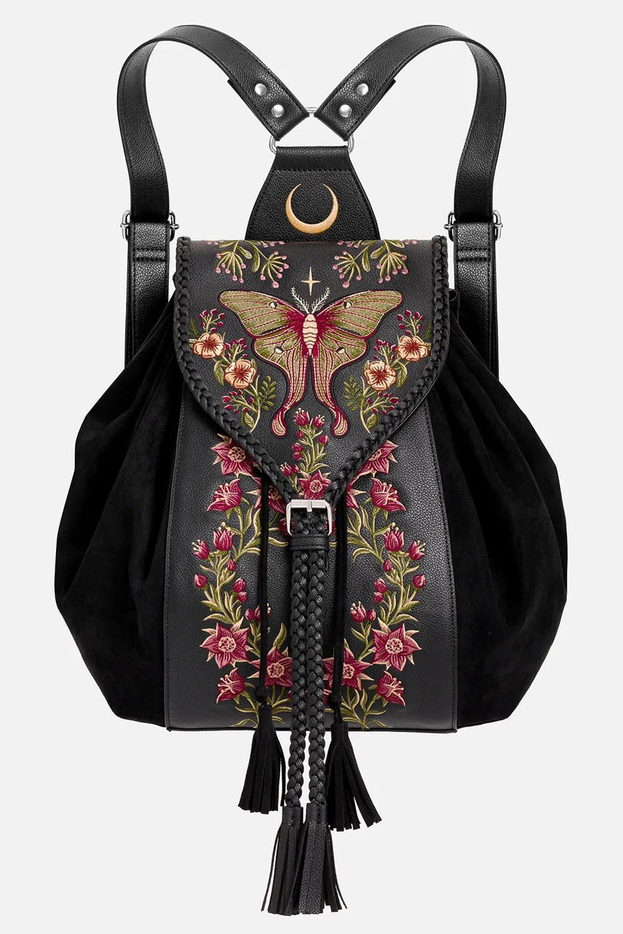 dark cottagecore backpack