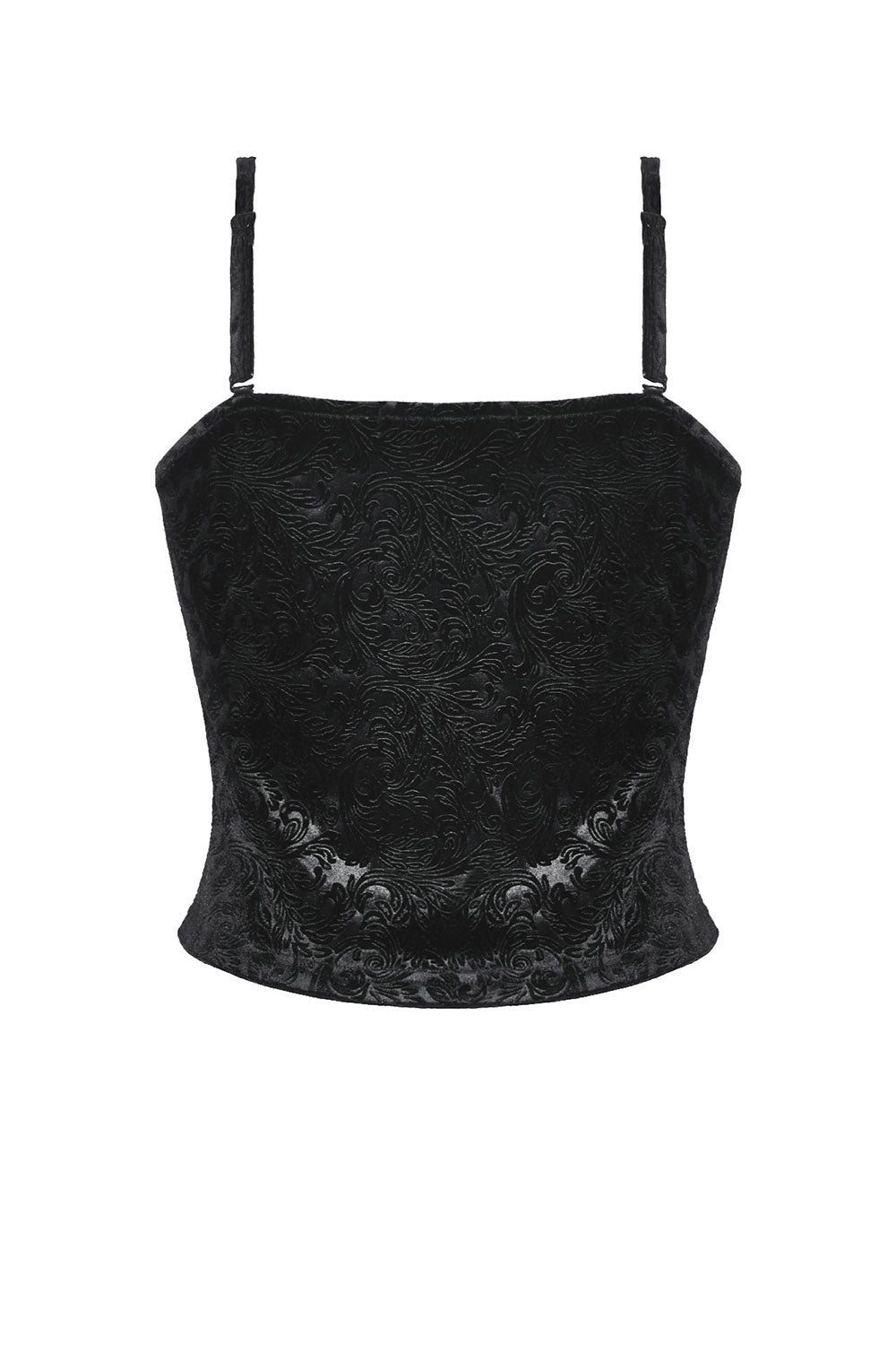 Dark Monarch Velvet Tank Top