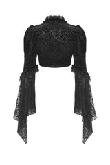 womens witchy vintage goth coat