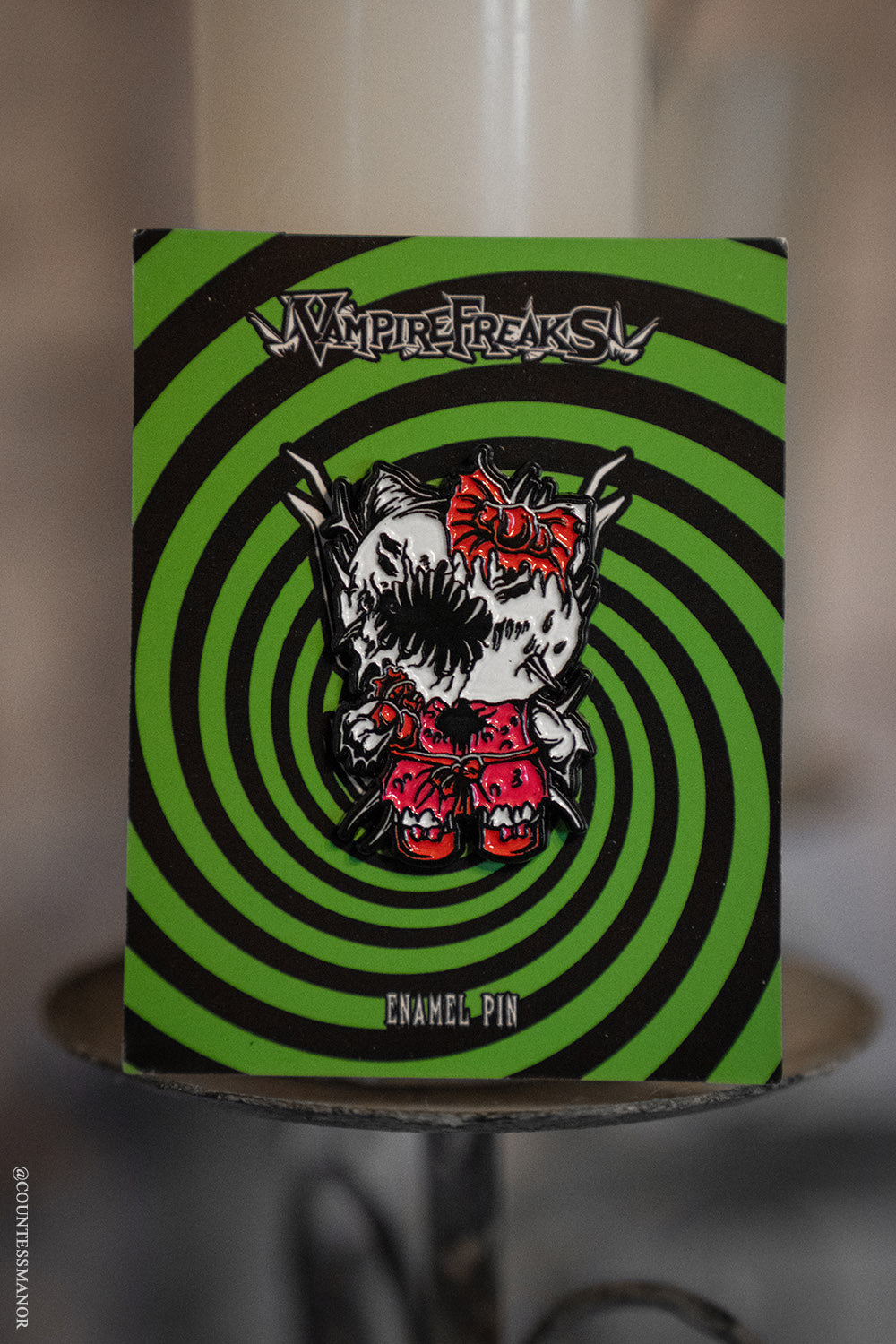 Hell Kitty Enamel Pin