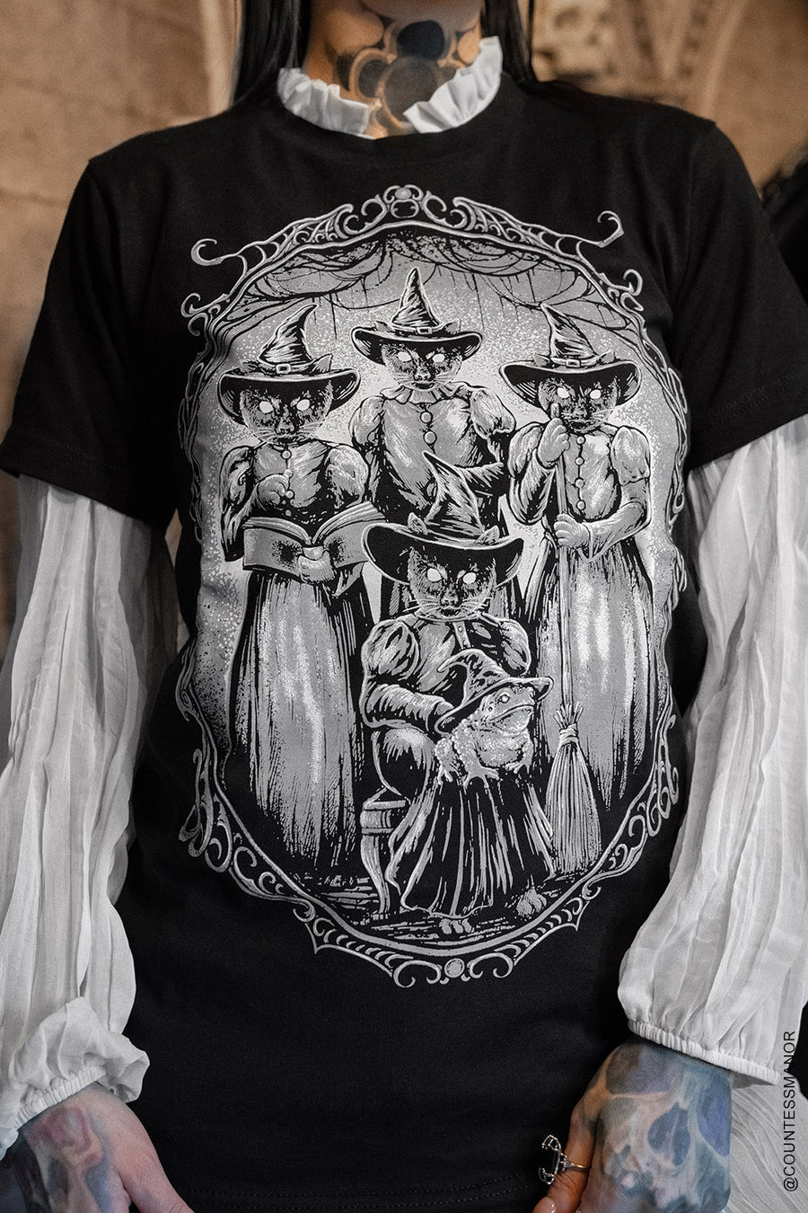 Black Cat Coven T-shirt