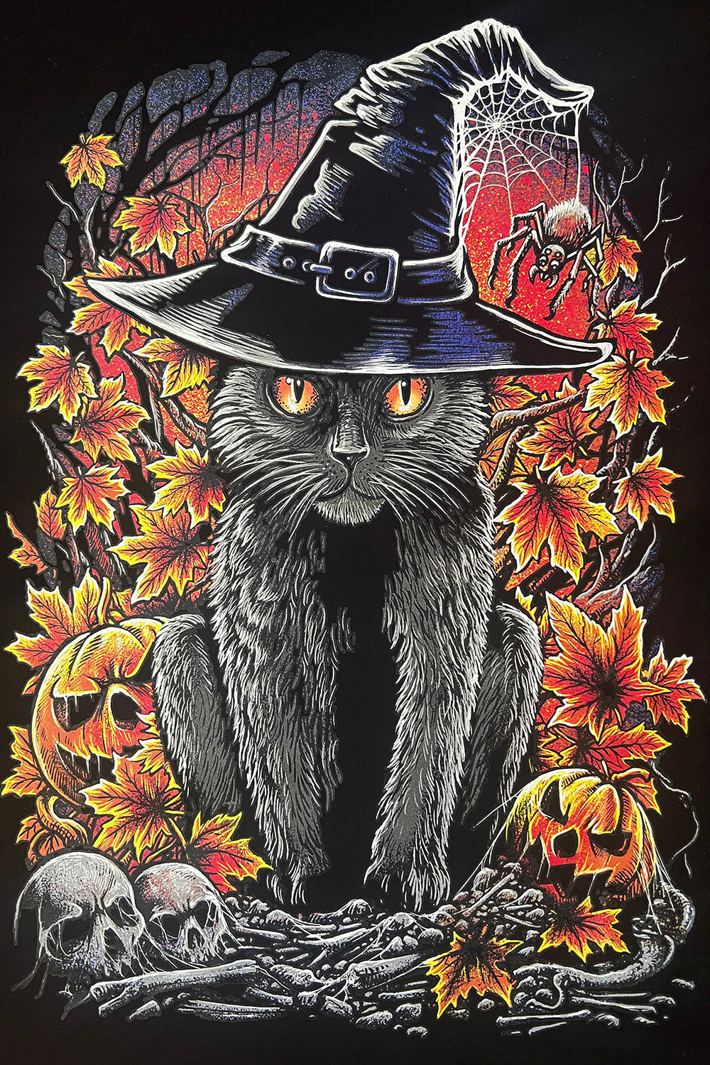 autumn witch hoodie