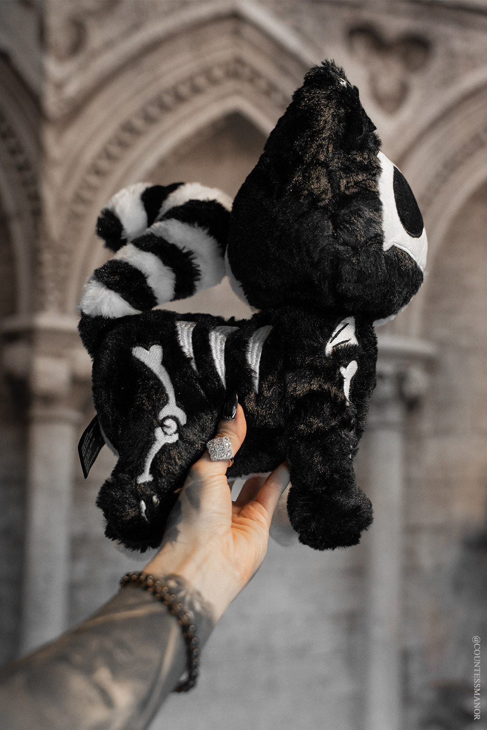 creepy cute cat plushie toy