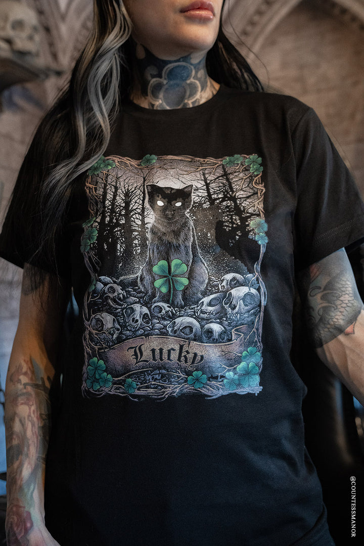 goth saint patrick's day shirt